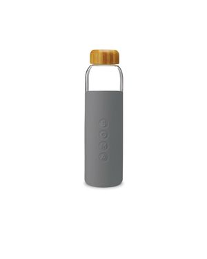 Water Bottle Glass 500ml - Grey